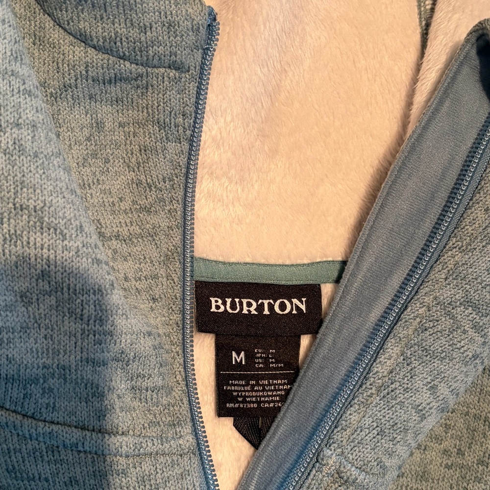 Light Sage Green Zip-Up Hoodie Vest - Picture 3 of 3